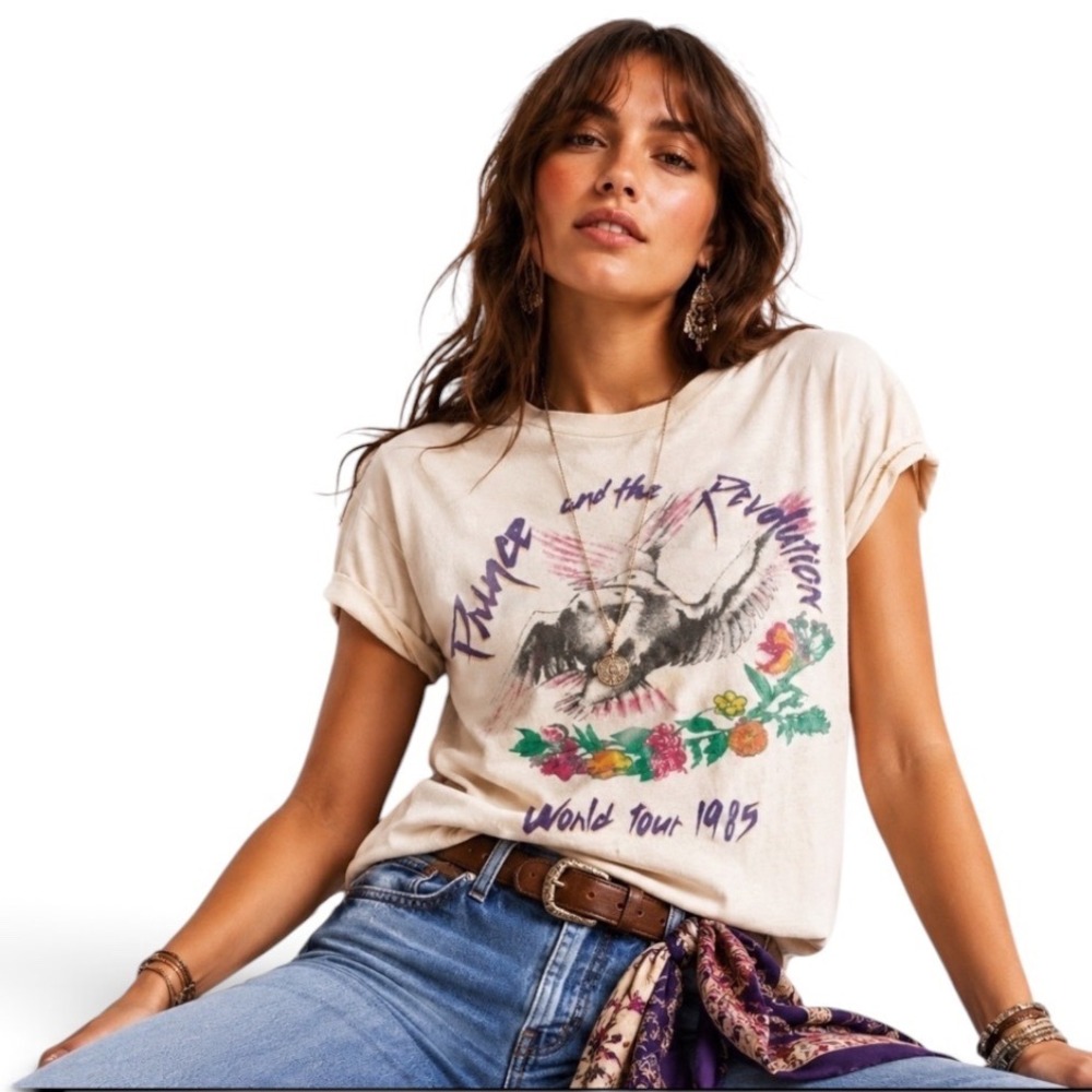 Prince Cream World Tour 1985 T-Shirt